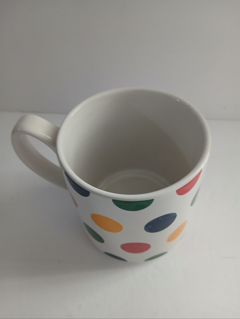 HBC Stripes Everyday Polka Dot Ceramic Mug - Multicolor